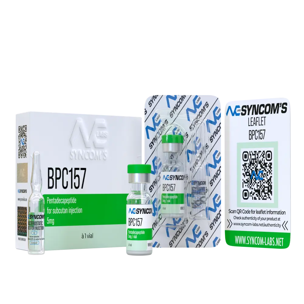 BPC-157 Body Protective Compound-157 [5mg] | Syncom Labs
